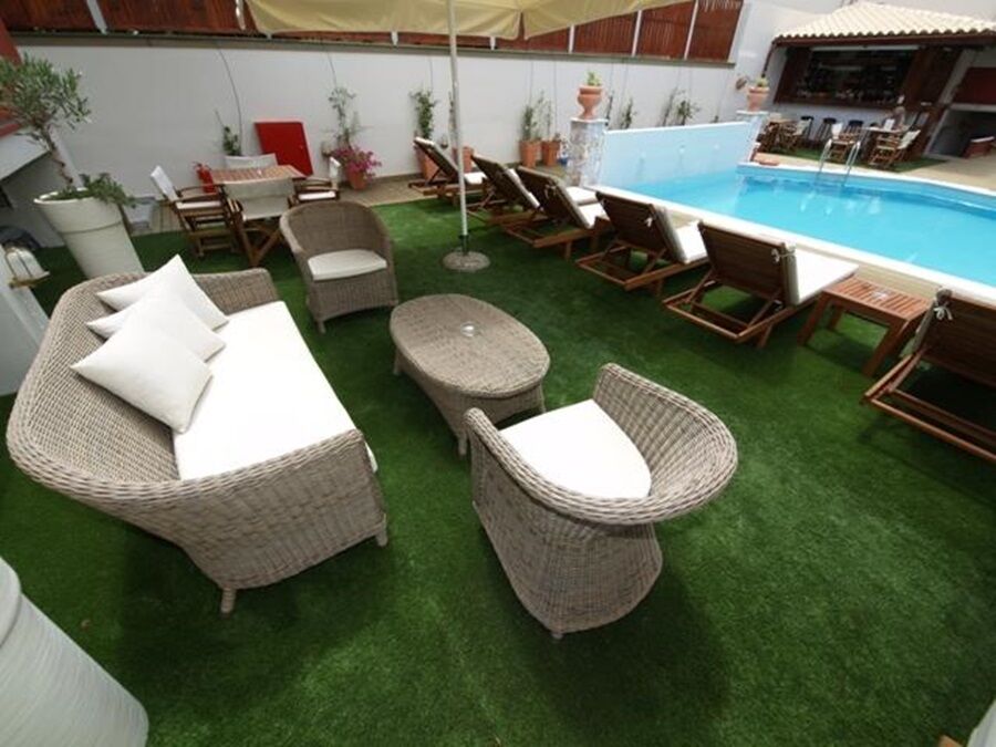 Talos Hotel & Apartments 干尼亞 外观 照片